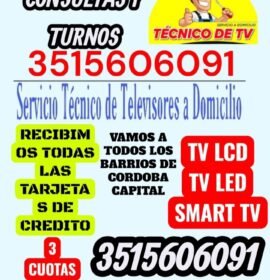 Servicio técnico de TV a domicilio