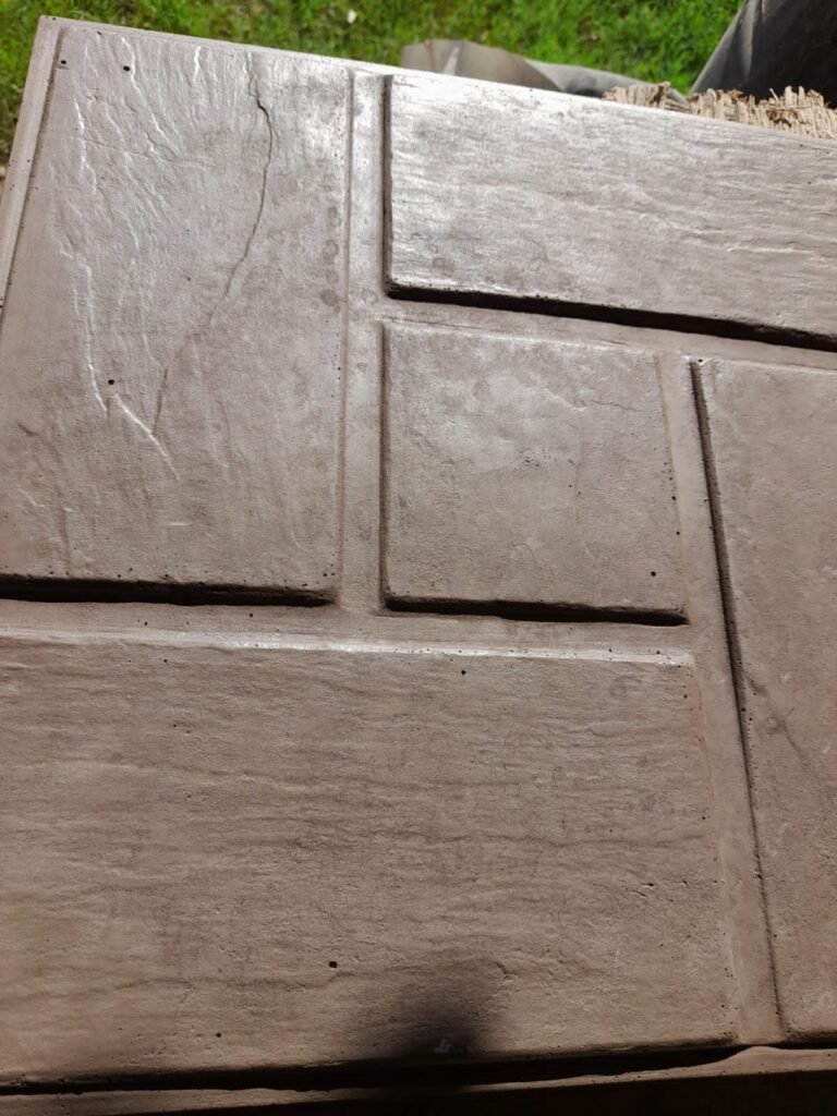 Fabricamos losetas de hormigón, a