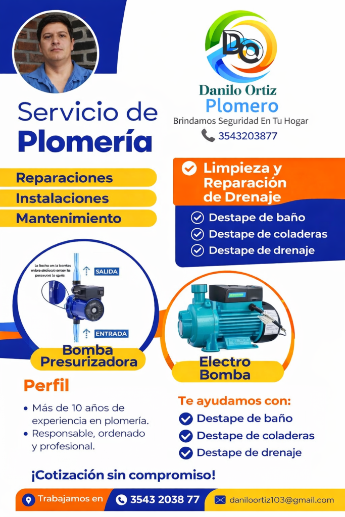 Plomeria a domicilio y pintura