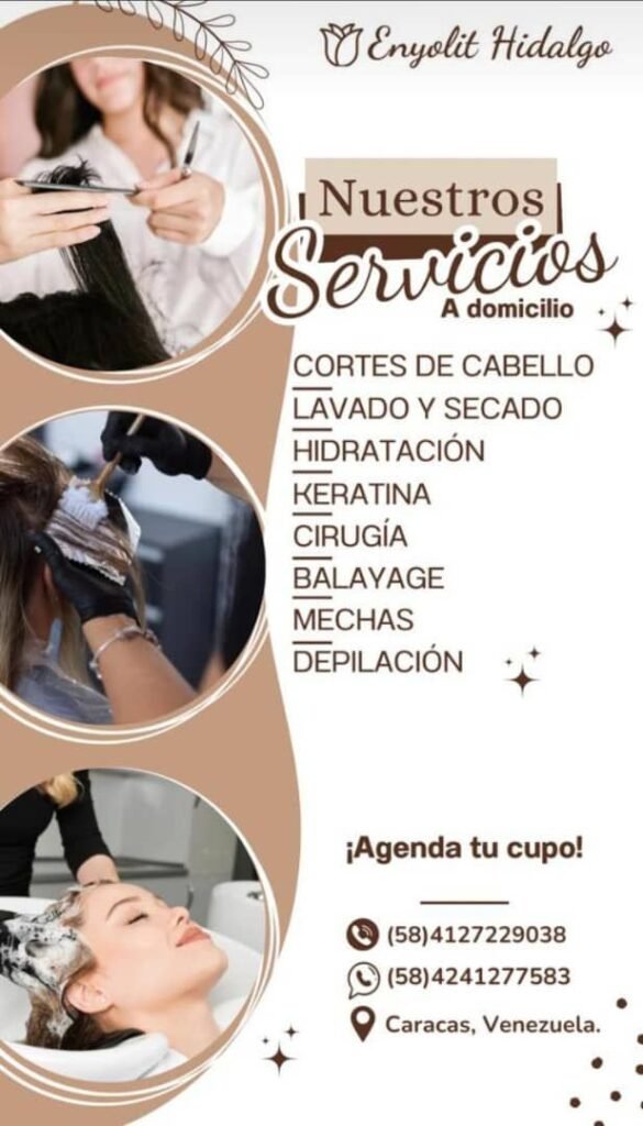 Peluquería a domicilio