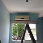 Instalación de aire acondicionado y electricidad