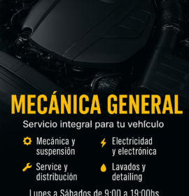 Mecánica general automotriz