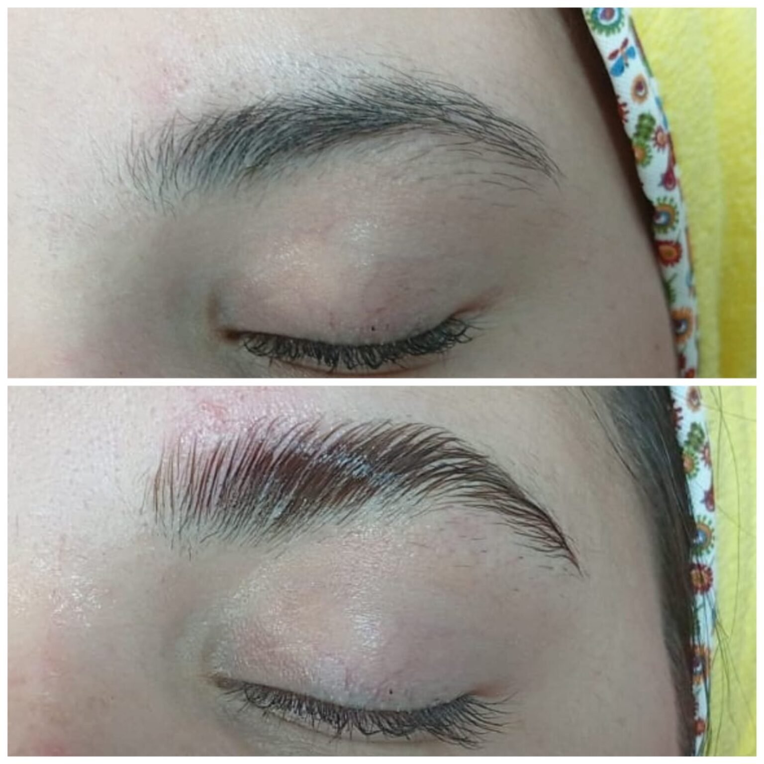 Uñas, pestañas y cejas AINE
