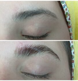 Uñas, pestañas y cejas AINE