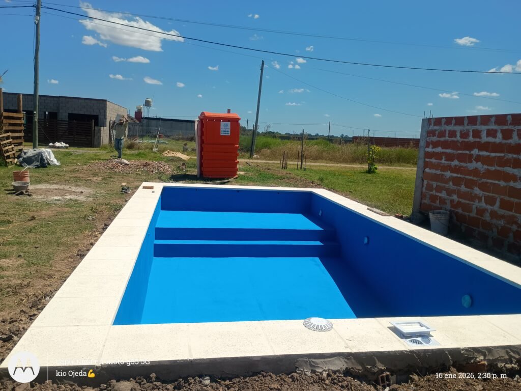 Ojeda piscinas, construcción en gral.
