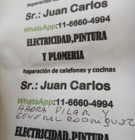 Plomeria electricista pintura arreglos