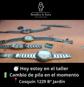 Bendita la Hora taller de relojería y joyería