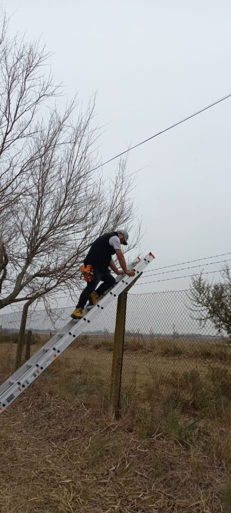 Instalación de camaras