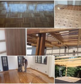 Colocación de pisos de madera ..flotante ..vinilico ..zócalos .escaleras.revestimientos y pulidos..