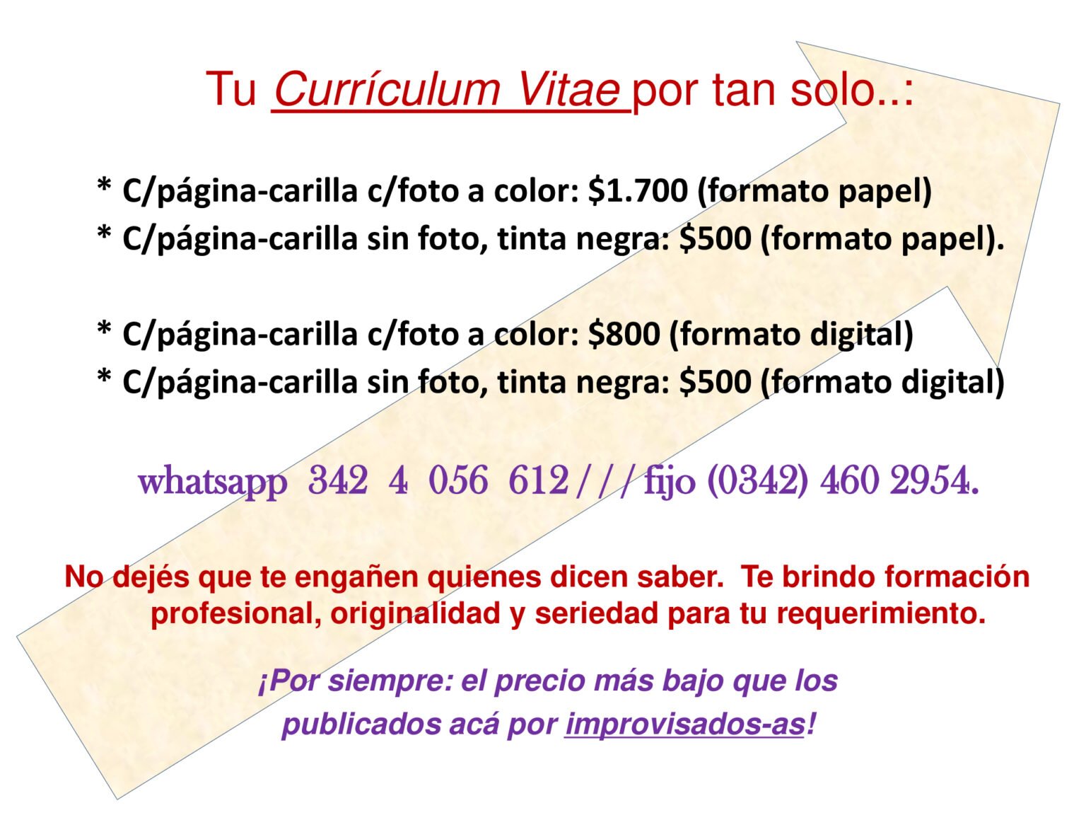 Trabajos por Computadora
