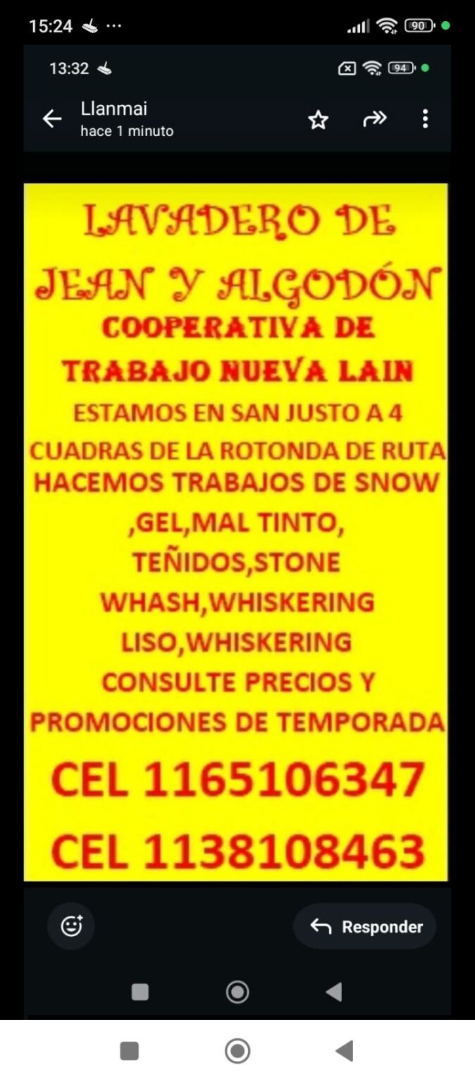 Lavadero de jeans