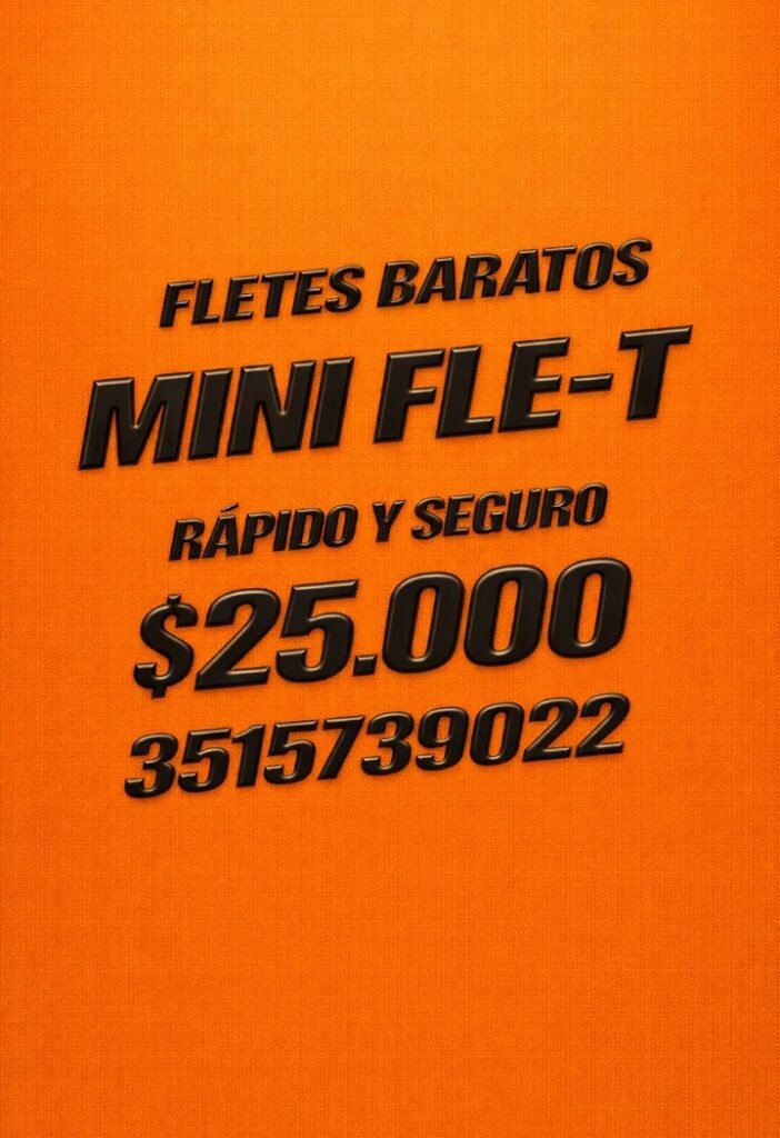 Mini Fletes Pichin