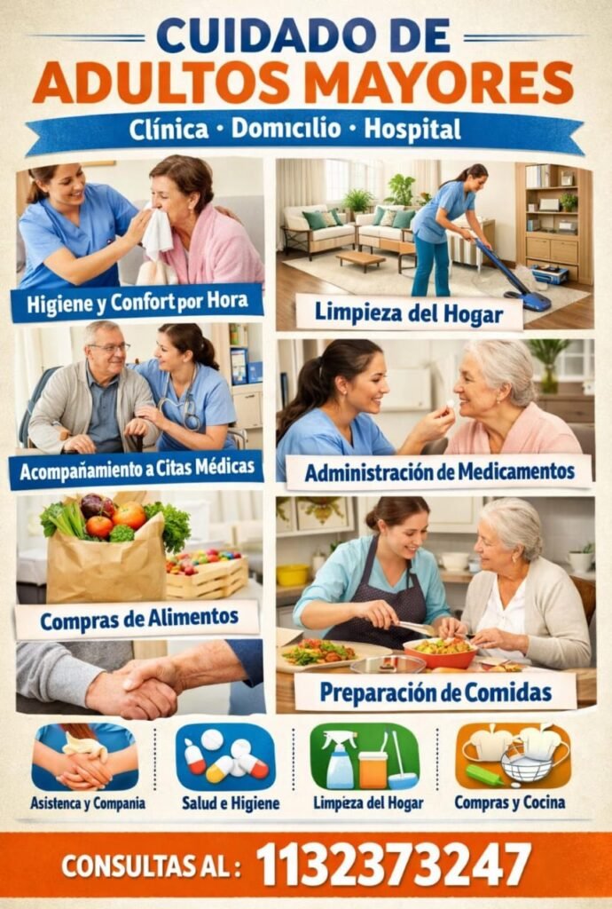 Higiene y confort de adultos mayo