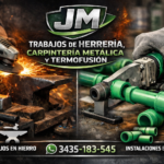 Herrería, tinglados y termofusion
