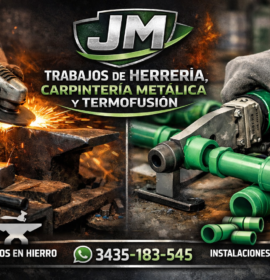 Herrería, tinglados y termofusion