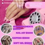 Uñas soft gel y semipermante