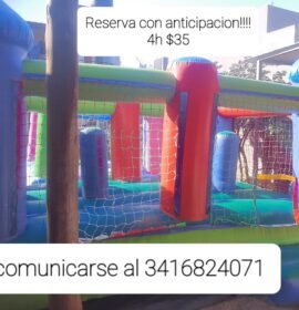 Alquiler de juegos infantiles, metegol, sillas y mesas para niños