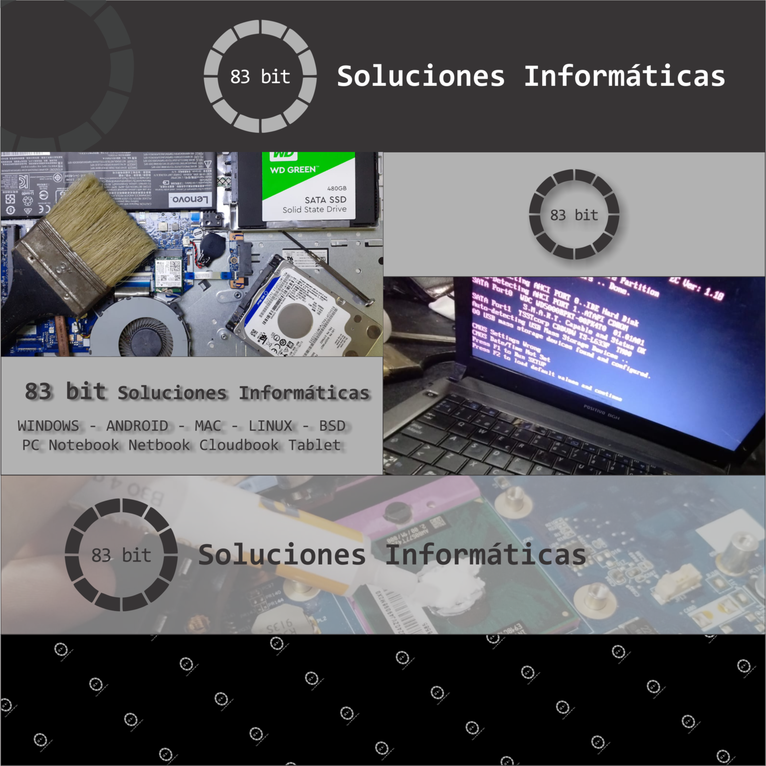 83 Bit – Servicio Tecnico de PC y