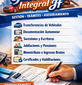 Gestoría integral JF. Todo tipo de trámites.