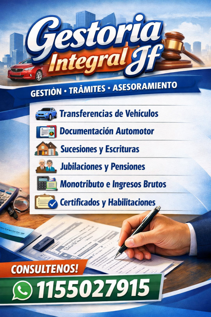 Gestoría integral JF. Todo tipo d