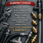 Gasista matriculado y Plomero