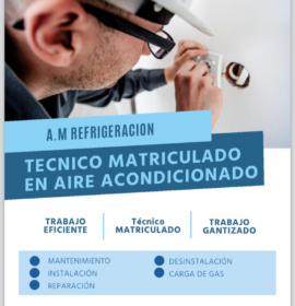 Instalador de aire acondicionado split