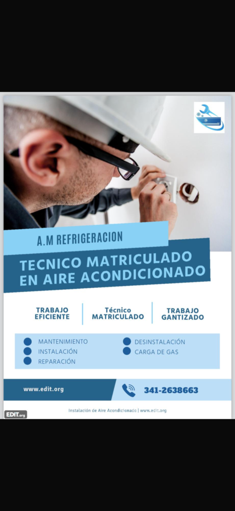 Instalador de aire acondicionado split