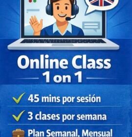 CLASES DE INGLÉS EN LINEA