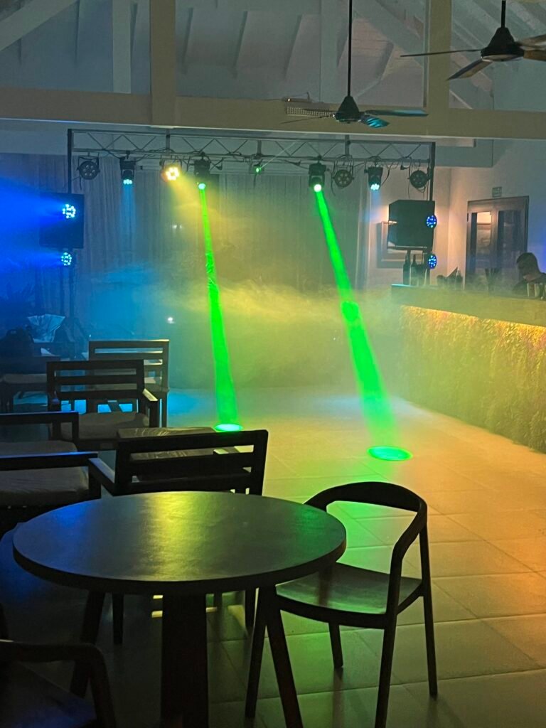 DJ iluminacion para Eventos Fiest