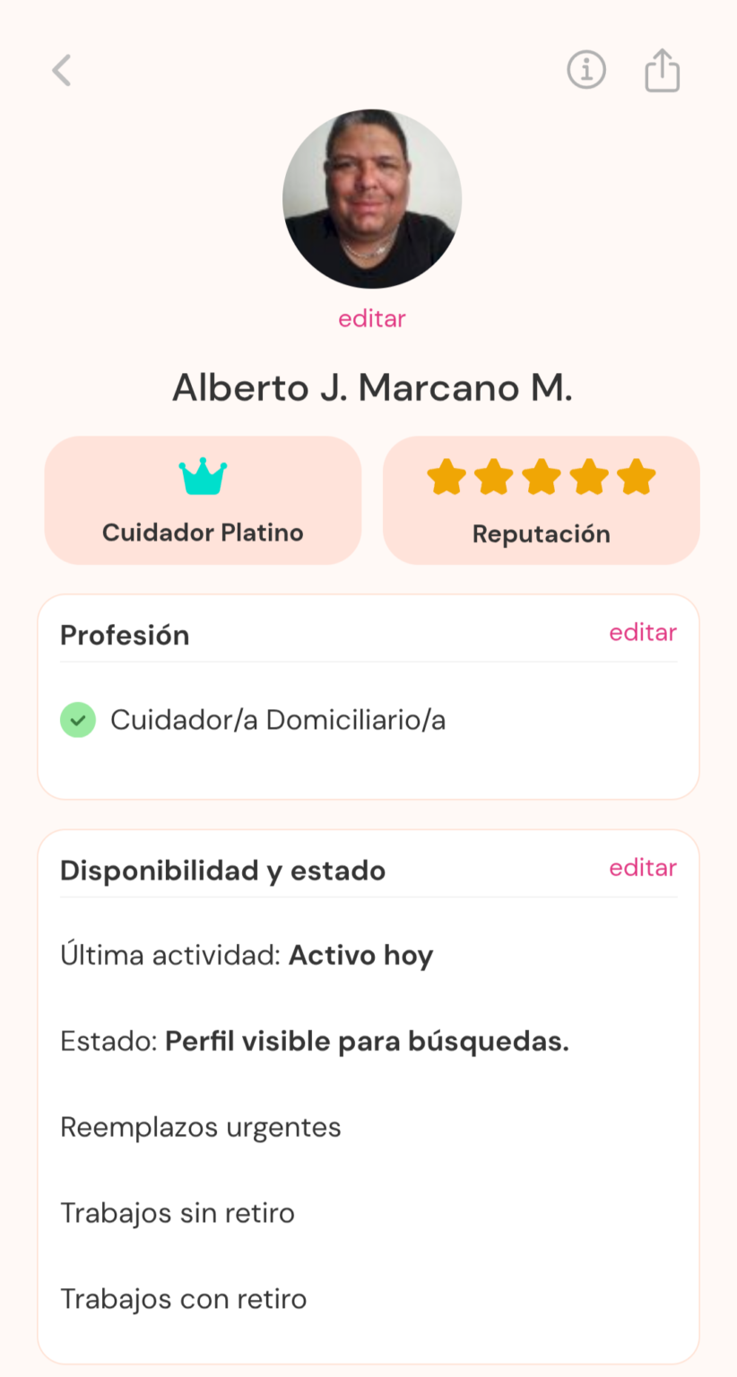 Cuidados y Acompañamientos