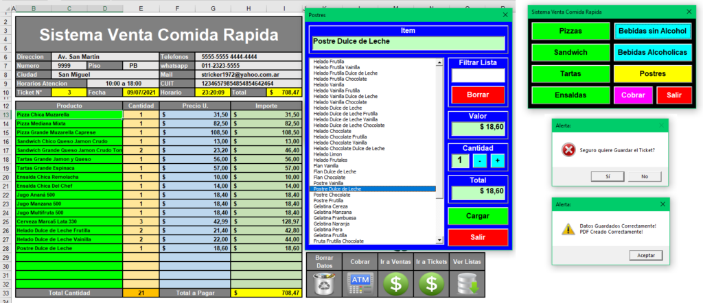 Planillas Excel y VBA