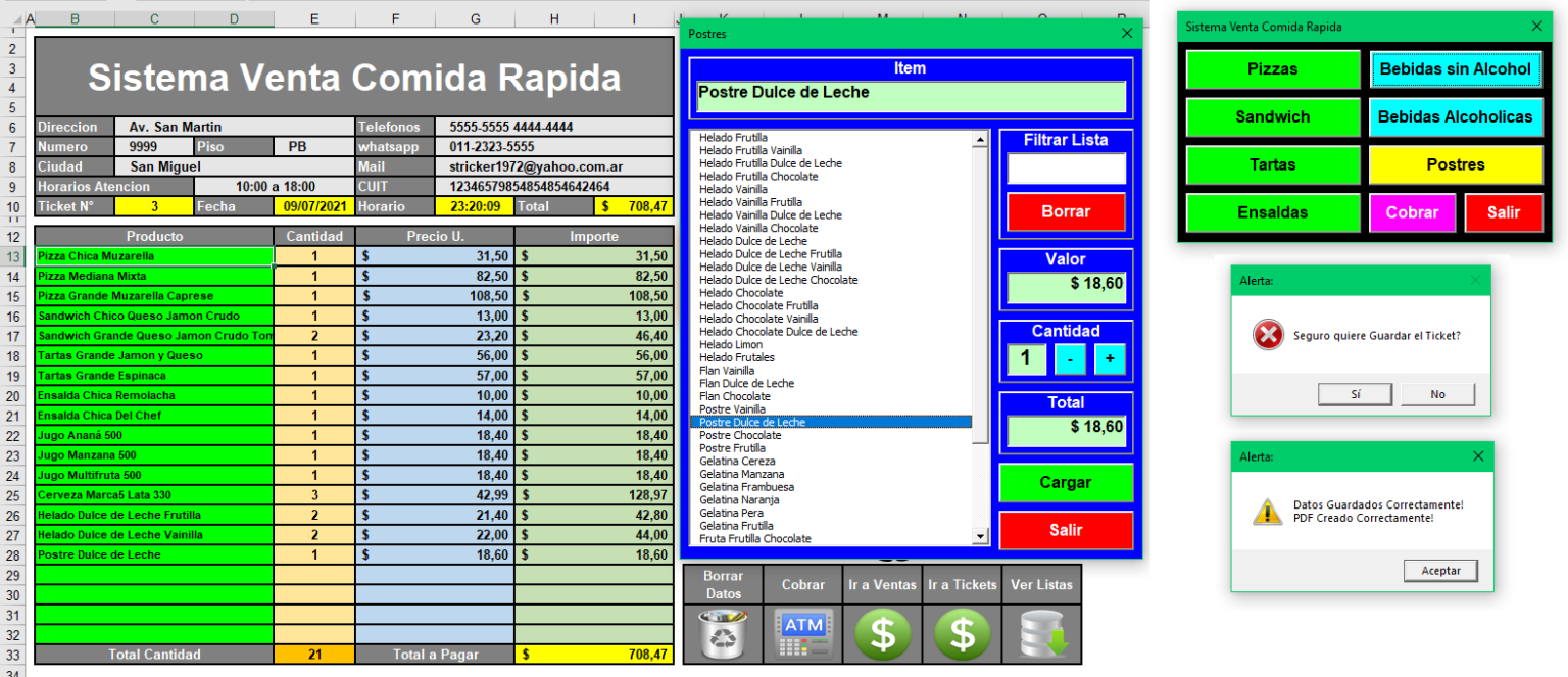 Planillas Excel y VBA