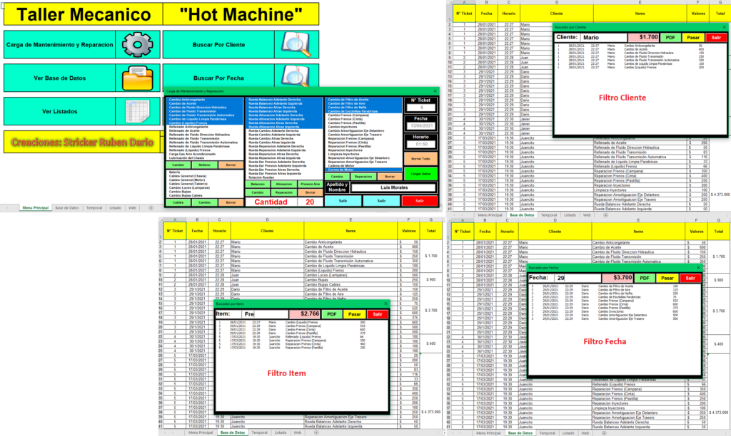 Planillas Excel y VBA