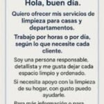 Ofrezco mis servicios de LImpieza por hora