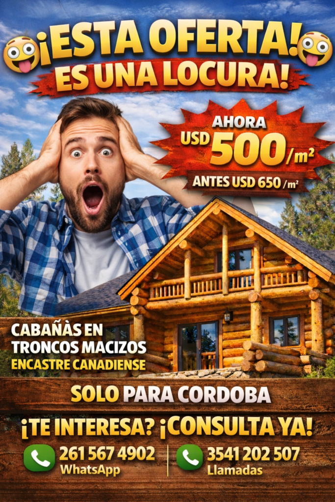 Construcción de cabañas