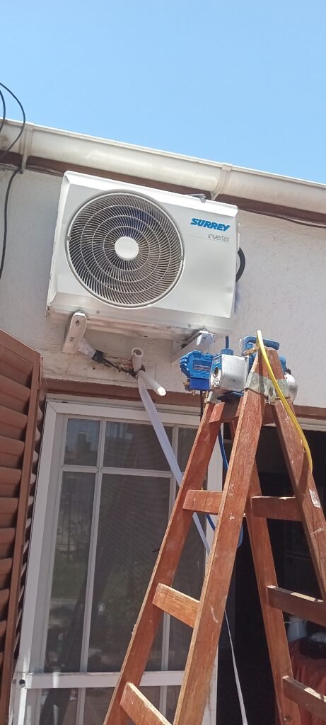 Intalacion y reparación de aires acondicionados