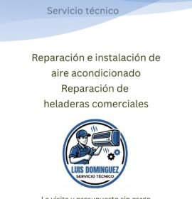 Reparación e instalacion de aire acondicionado