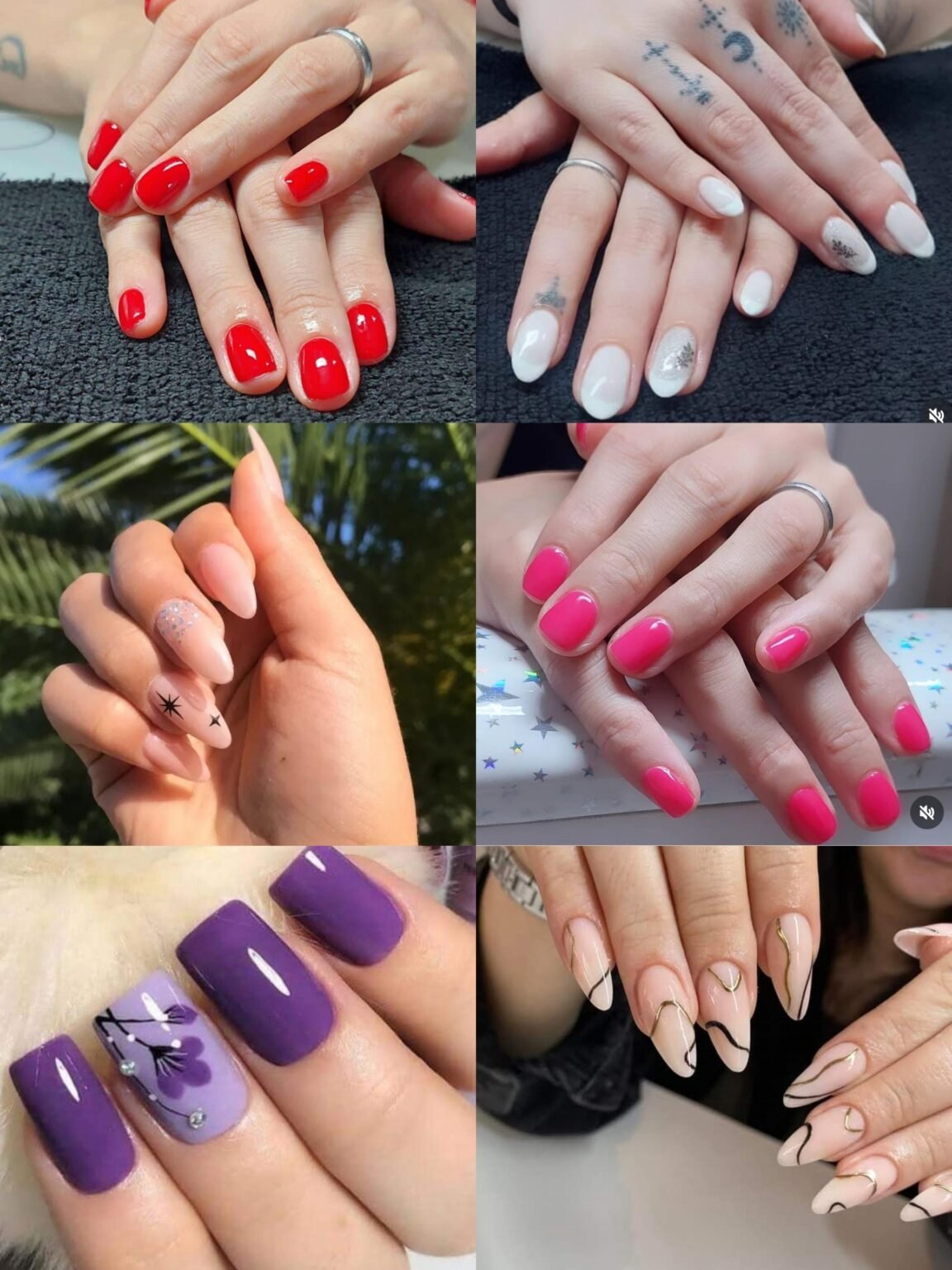 Belleza y esmaltado de manos y pi