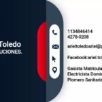 Electricista matriculado, gasista matriculado y plomero sanitarista