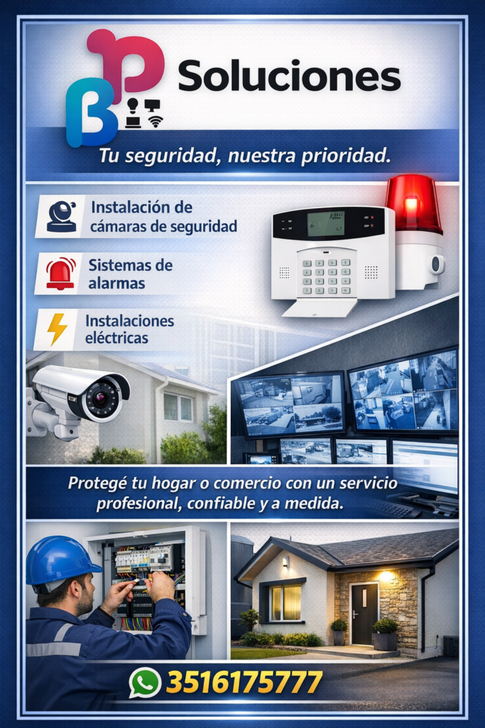 Electricidad cámaras alarmas