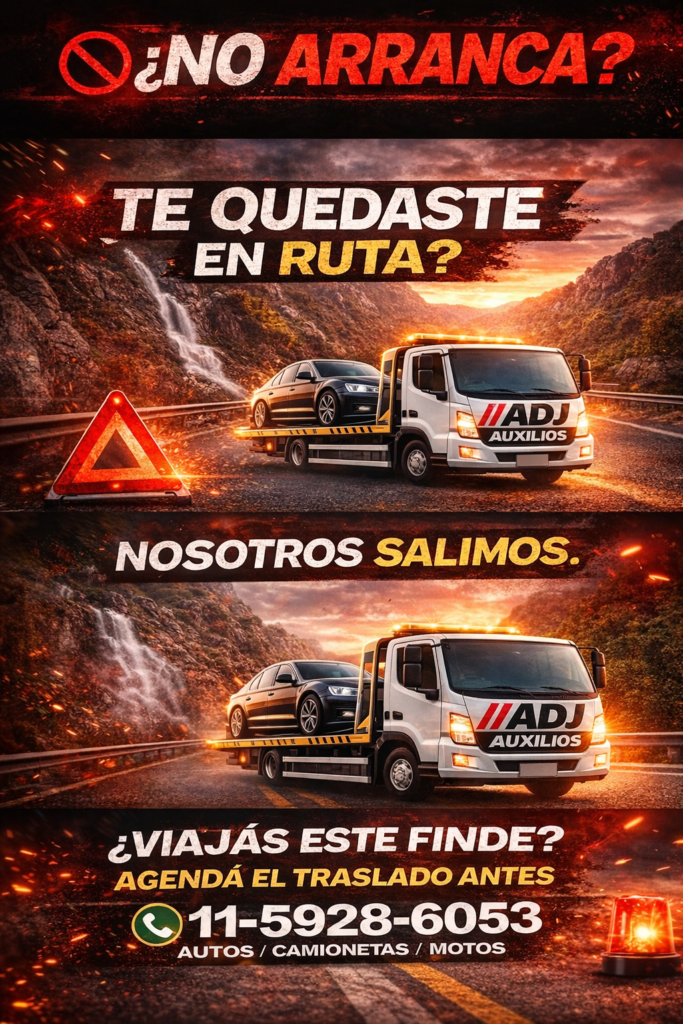 ADJ AUXILIOS GRÚA REMOLQUES TRASL