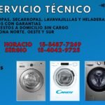 Servicio técnico de lavarropas y heladeras