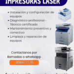 Reparación de equipos informáticos e impresoras