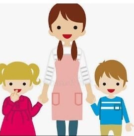 Cuidadora de adultos mayores y niños