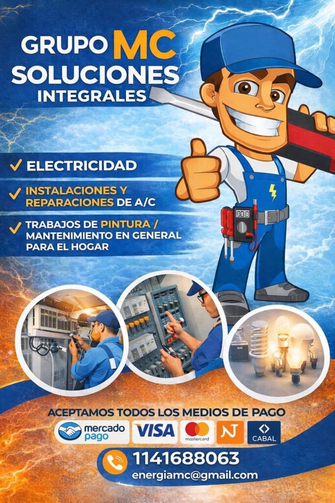 Electricista / mantenimiento en g