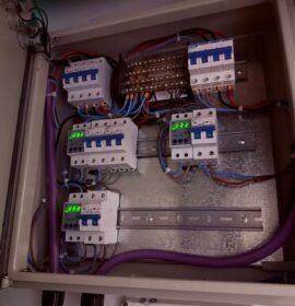 Servicio de electricidad, seguridad electrónica