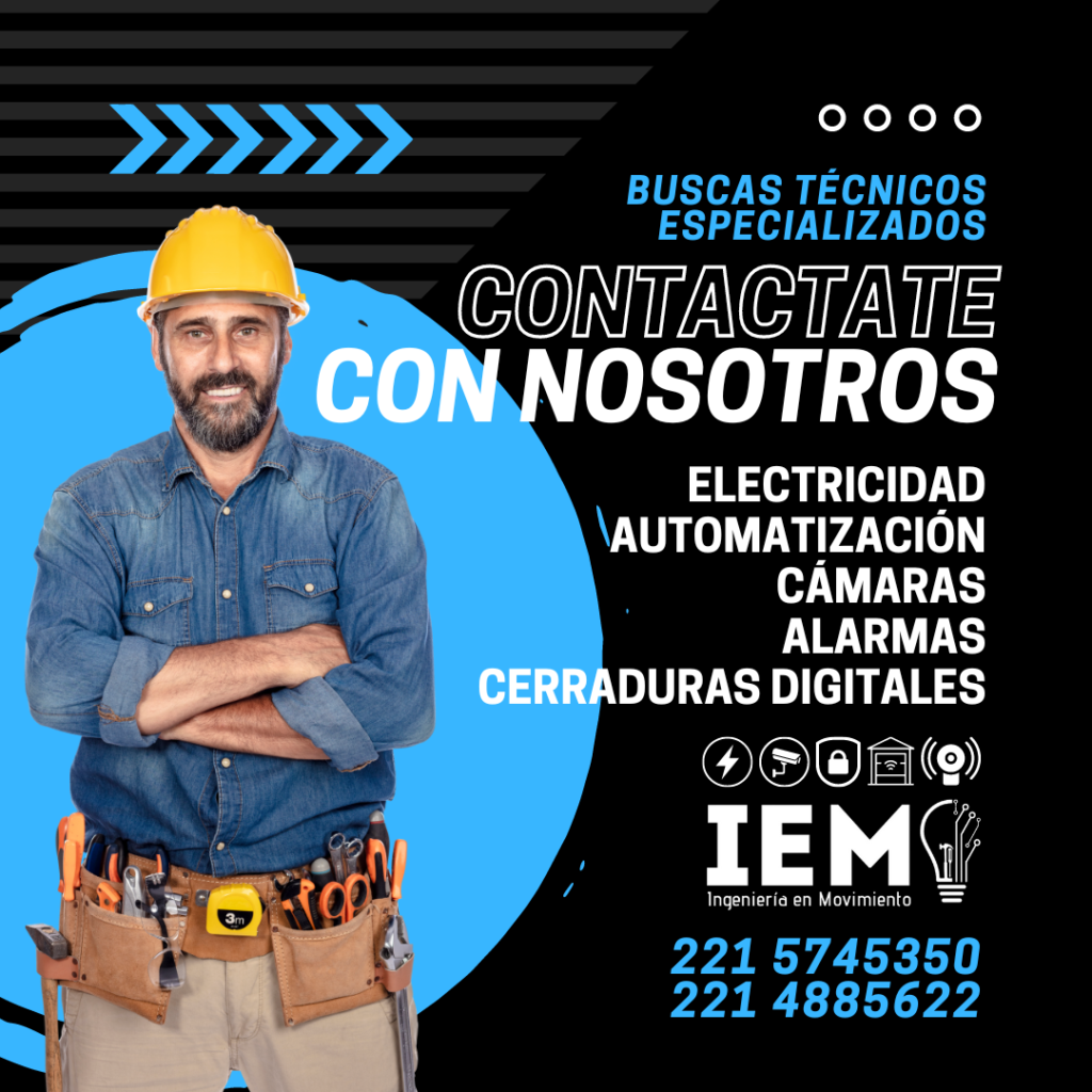 Electricista, instalador de siste