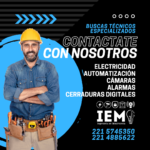 Electricista, instalador de sistemas de seguridad Electricista, instalador de sistemas de seguridad