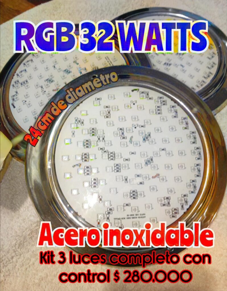 Luces para piscina