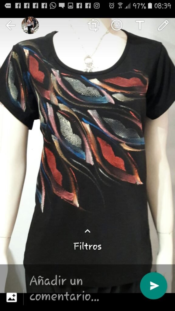 Pintura y estampado de ropa